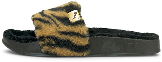 (Women) Puma Leadcat YLM 'Safari Faux Fur' 384973-01 (Women) Puma Leadcat YLM 'Safari Faux Fur' 384973-01