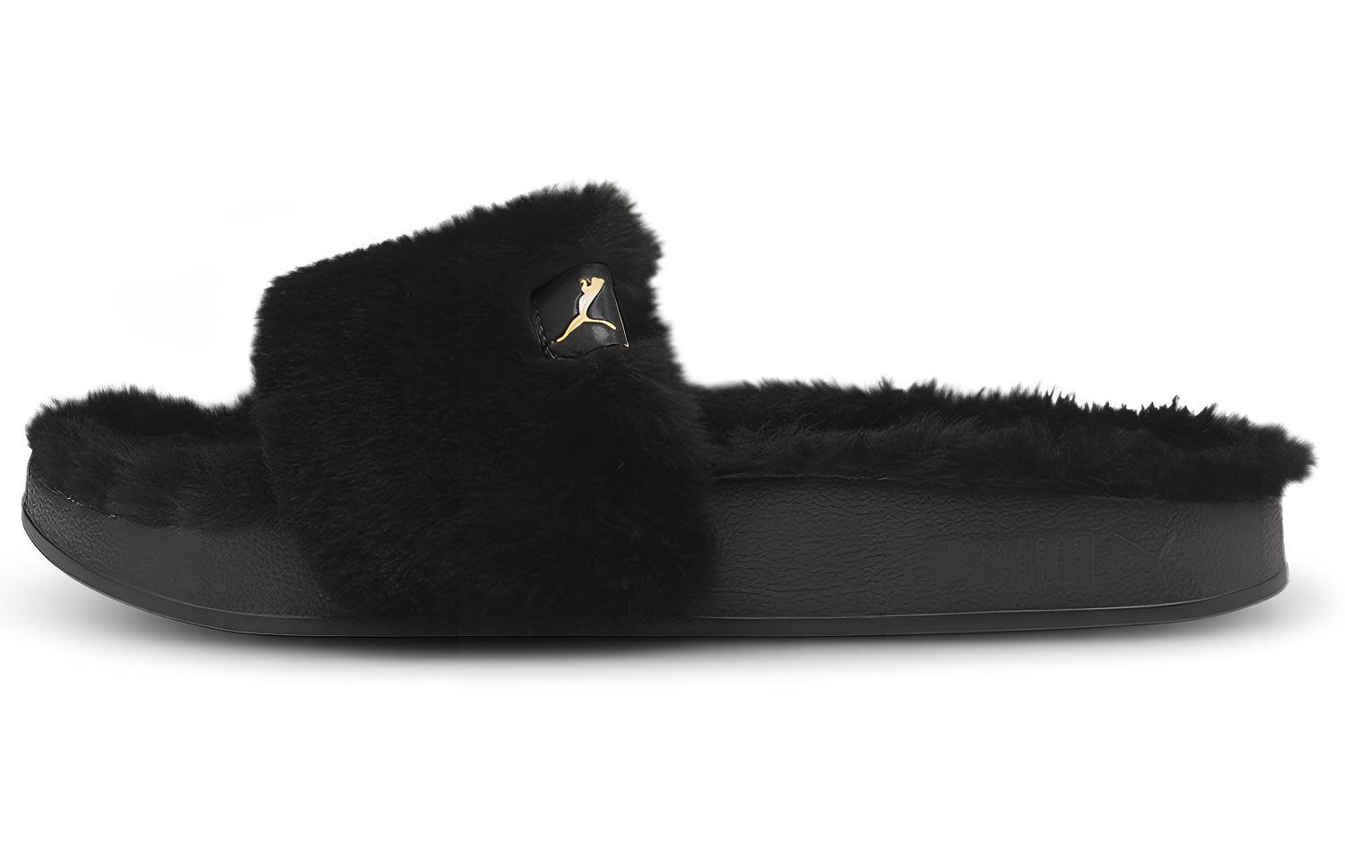(Women) Puma Leadcat Ylm Sandals Black 383067-01