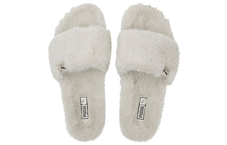 Shop (Women) Puma Leadcat Ylm Sandals Grey/White 383067-03