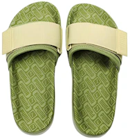 Shop PUMA Leadcat Ylm Slide 耐磨防滑 運動拖鞋 女款 綠色