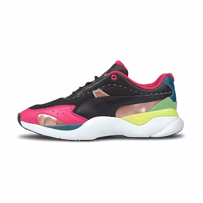 (W) Puma Lia Fs Low Black/Pink/Yellow