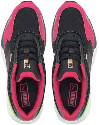 Puma Lia Fs 女款 粉黑黃 低筒跑步鞋 Lookbook Puma Lia Fs 女款 粉黑黃 低筒跑步鞋