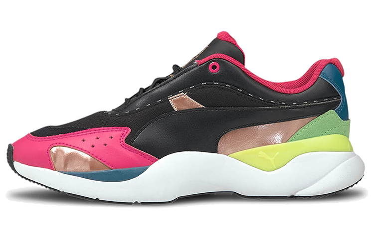 (Women) Puma Lia Fs Low Black/Pink/Yellow 373441-02