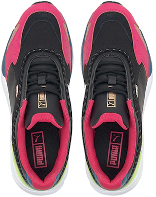 (W) 彪马 Lia Fs 低帮 黑/粉/黄 373441-02 Lookbook (W) 彪马 Lia Fs 低帮 黑/粉/黄 373441-02