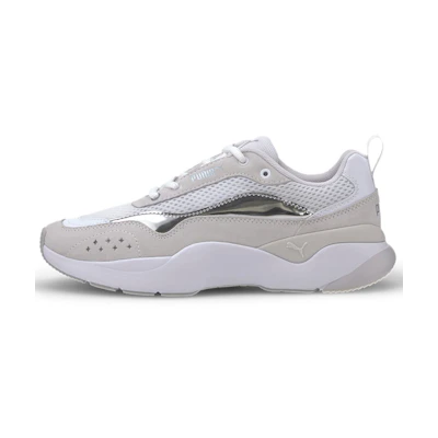 (W) Puma Lia Pop Trainer 'White Silver'