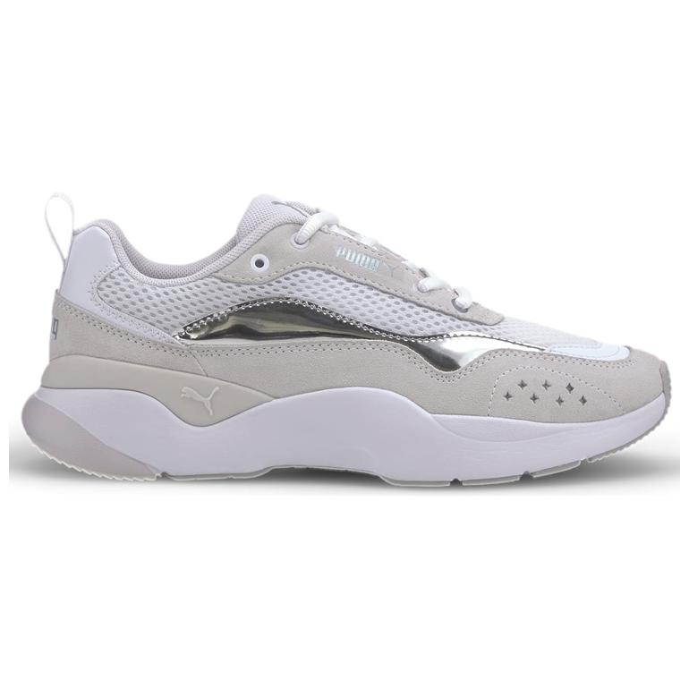 Order (W) Puma Lia Pop Trainer ''Blanc Argent'' 371736-03