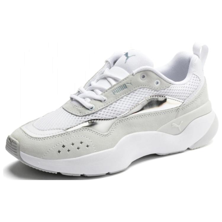 Lookbook (W) Puma Lia Pop Trainer ''Blanc Argent'' 371736-03