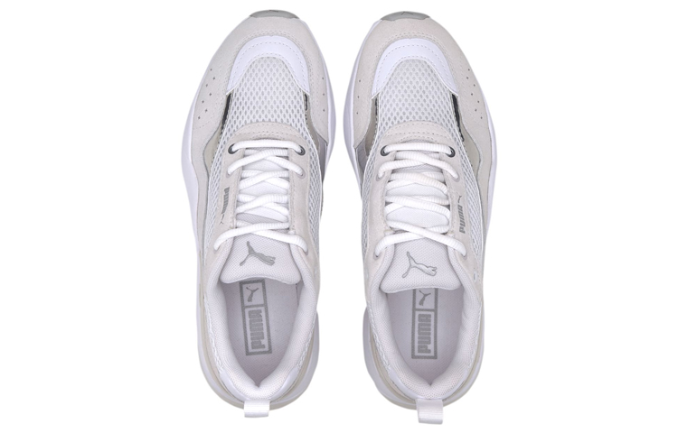 Shop (W) Puma Lia Pop Trainer ''Blanc Argent'' 371736-03