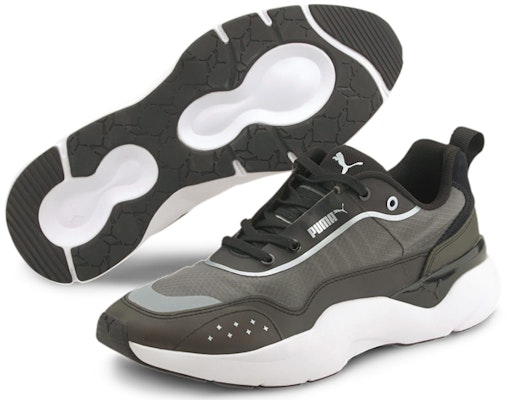 (W) Puma Lia Sheer Sepatu Hitam/Putih 371735-03 Order (W) Puma Lia Sheer Sepatu Hitam/Putih 371735-03