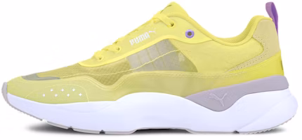 (Women) Puma Lia Sheer Trainers Yellow 371735-02 (Women) Puma Lia Sheer Trainers Yellow 371735-02