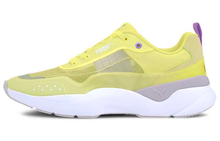 (Women) Puma Lia Sheer Trainers Yellow 371735-02