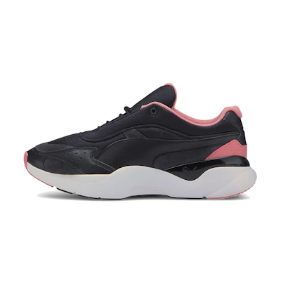 (W) Puma Lia Tonal Black/White/Pink Low sneakers