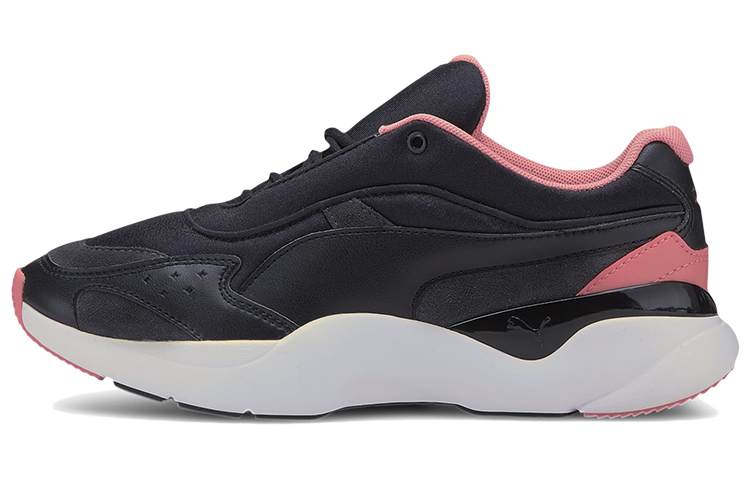 (Women) Puma Lia Tonal Black/White/Pink Low sneakers 374672-02