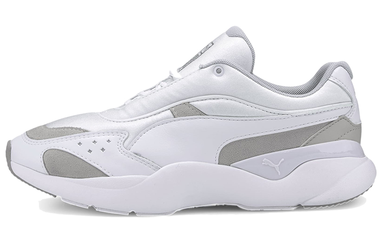 (Women) Puma Lia Tonal Grey/White/Brown Low sneakers 374672-01