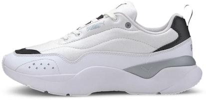 (Women) Puma Lia White/Black 371734-01 (Women) Puma Lia White/Black 371734-01