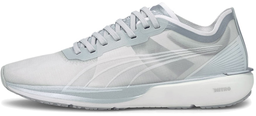 (Women) Puma Liberate Nitro Cool Adapt Sports Sneakers Silver 195098-01 Buy (Women) Puma Liberate Nitro Cool Adapt Sports Sneakers Silver 195098-01