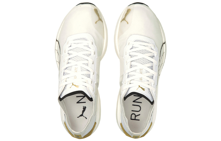 Lookbook PUMA Liberate Nitro 透氣 低筒 跑步鞋 女款 白黑色