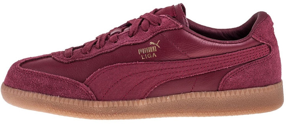 Puma Liga Leather Casual Board Shoes Red 364597-03 Buy Puma Liga Leather Casual Board Shoes Red 364597-03