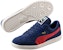 (W) Puma Liga Suede Low Kasut Lari Biru/Merah/Putih 365444-01