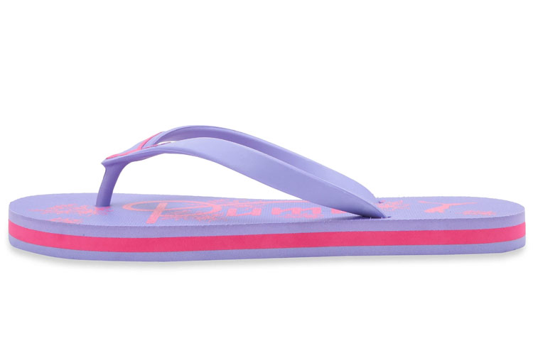 (Women) Puma Lily Gu IDP 'Fashion Casual Purple Slides' 371007-02