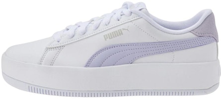 (Women) Puma Lily Platform Laced 'White Purple Heather' 384617-07 (Women) Puma Lily Platform Laced 'White Purple Heather' 384617-07