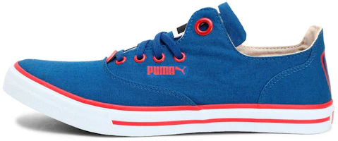 (Women) Puma Limnos CAT 3 DP 'Blue Red Slip-On' 360784-21 (Women) Puma Limnos CAT 3 DP 'Blue Red Slip-On' 360784-21