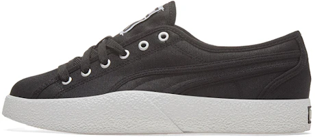 (Women) Puma Love Canvas Black/White Casual Board Shoes 372411-02 (Women) Puma Love Canvas Black/White Casual Board Shoes 372411-02