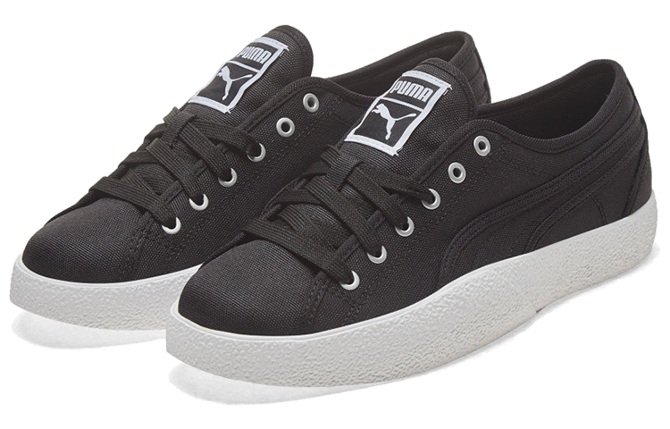 Lookbook (W) Puma Love Canvas Zwart/Wit Casual Skate Schoenen 372411-02