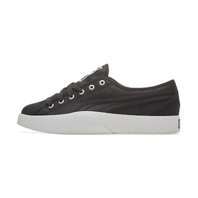 (W) Puma Love Canvas Black/White Casual Board Shoes