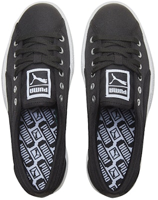 (Women) Puma Love Canvas Black/White Casual Board Shoes 372411-02 Shop (Women) Puma Love Canvas Black/White Casual Board Shoes 372411-02