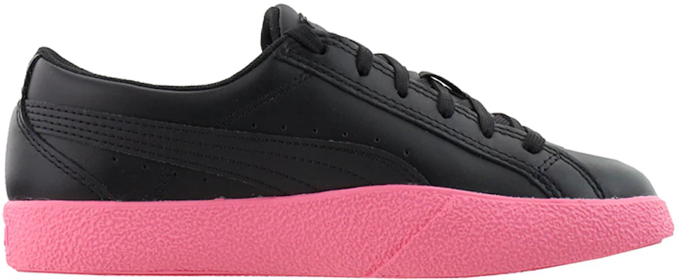 PUMA Puma Love 耐磨 低幫 板鞋 女款 黑粉 Order PUMA Puma Love 耐磨 低幫 板鞋 女款 黑粉