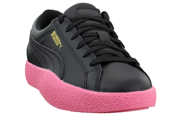 Lookbook PUMA Puma Love 耐磨 低幫 板鞋 女款 黑粉