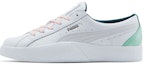 Buy (Women) Puma Love Trainers White/Green 372104-07