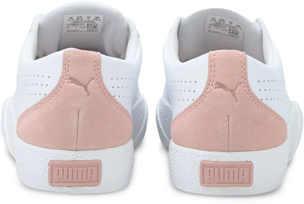 Puma Love Perf 防滑耐磨休閒板鞋 女款 白桃粉 Shop Puma Love Perf 防滑耐磨休閒板鞋 女款 白桃粉