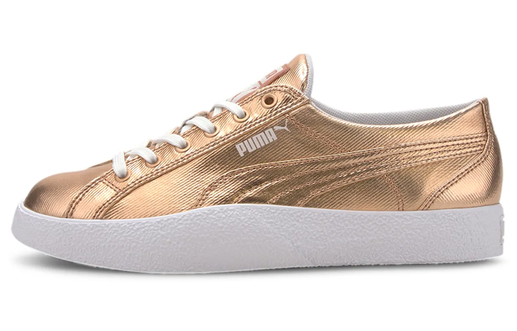 (Women) Puma Love Trainers Metallic Rose Gold 372248-01