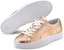 (Women) Puma Love Trainers Metallic Rose Gold 372248-01