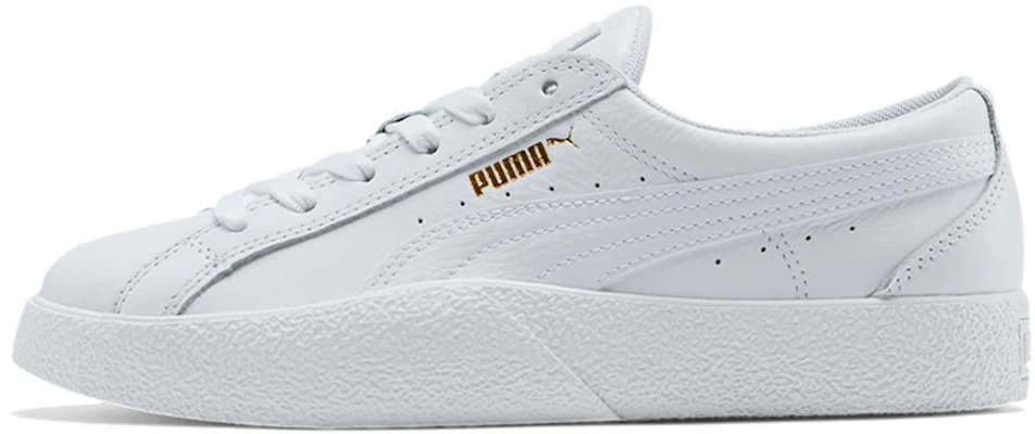 (女性)Puma Love Tumble Leather 'Triple White' 373649-01 Buy (女性)Puma Love Tumble Leather 'Triple White' 373649-01