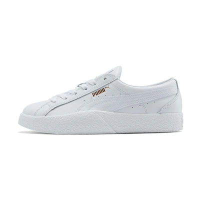 (W) Puma Love Tumble Leather 'Triple White'