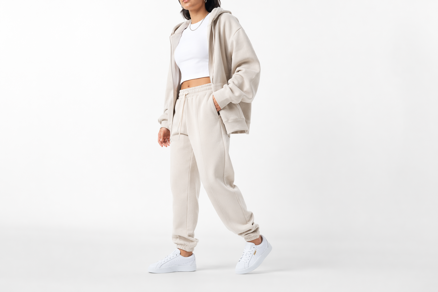 Order （女性）Puma Love Tumble Leather 'Triple White' 373649-01