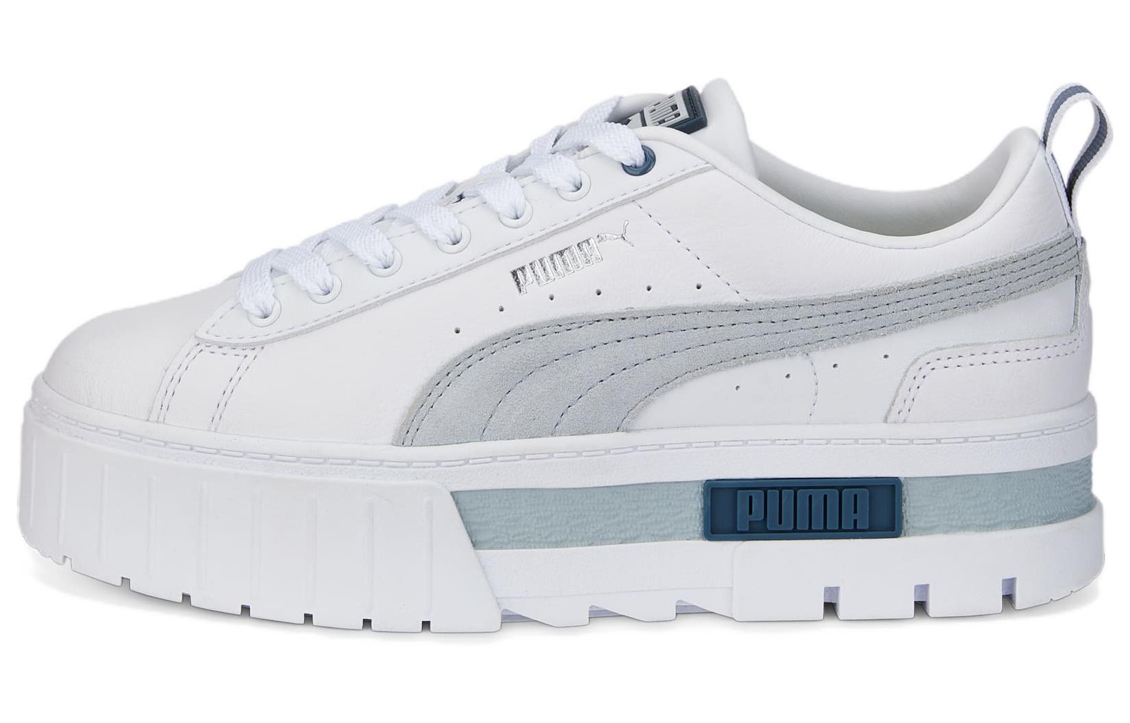Buy (W) (レディース) プーマ ロートップスニーカー 'ホワイトブルー' 381983-15 381983-15