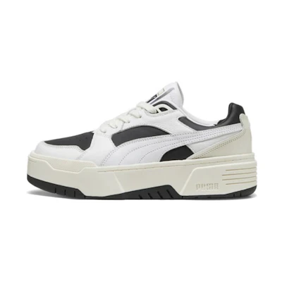 (W) Puma Low 'White Black'