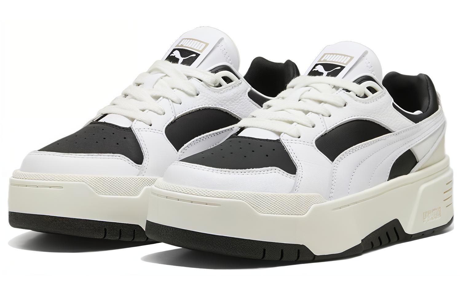 Lookbook (W) 彪马低帮休闲鞋“白黑” 396099-02