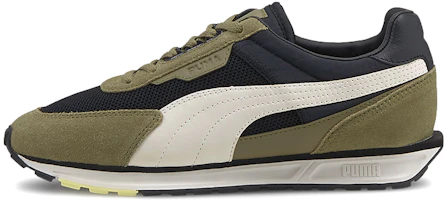 (Women) Puma Low Rider Infuse 'Black Covert Green' 381664-02 (Women) Puma Low Rider Infuse 'Black Covert Green' 381664-02