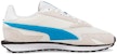 (W) Puma Low Rider Tech Retro 'Marshmallow' Lelaki Perempuan Kasual Sneakers. 384063-01