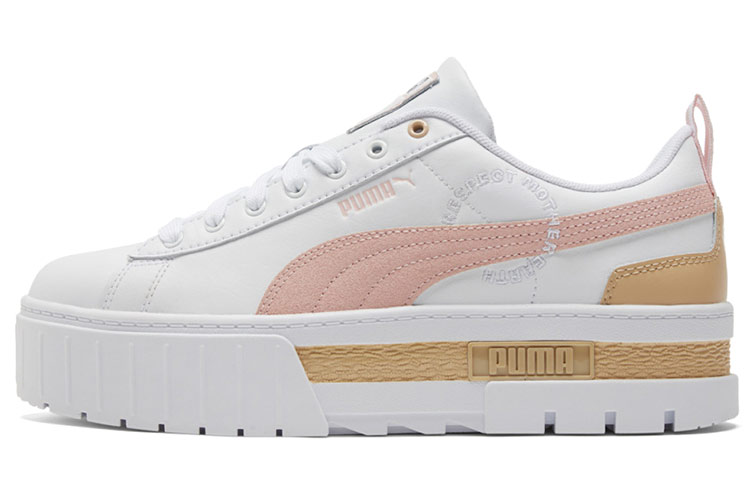 Buy PUMA 休閒 防滑耐磨 低筒 板鞋 女款 白