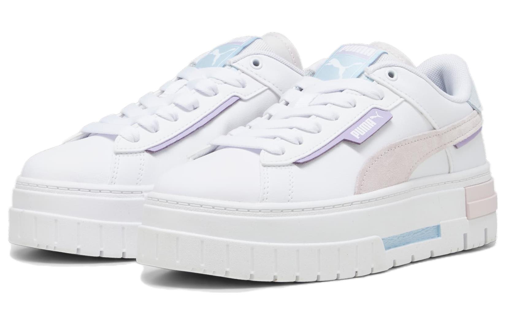 (W) Puma Low Top Sneaker 'White Purple Pink' 圖 3