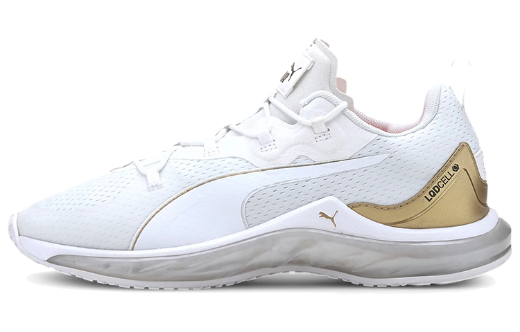 (Women) Puma Lqdcell Hydra Metal 'White Gray Gold' 193086-02