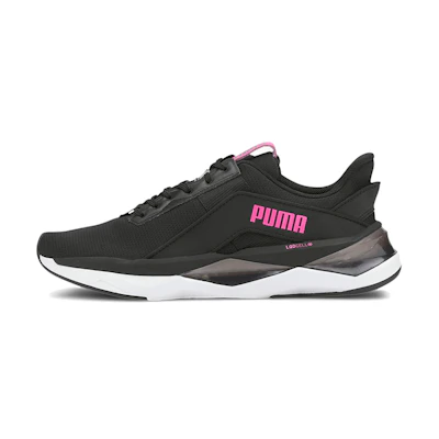 (W) Puma Lqdcell Shatter XT Geo Low Running Shoes Black/Pink