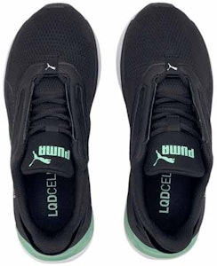 (W) プーマ LQDCELL シャッター XT NC "ブラック/グリーングリマー" 193651-02 Order (W) プーマ LQDCELL シャッター XT NC "ブラック/グリーングリマー" 193651-02