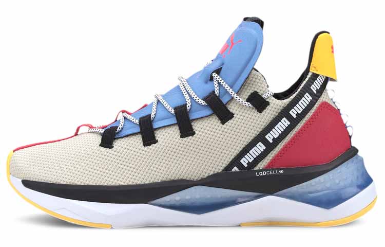 (Women) Puma Lqdcell Shatter XT Trail Running Shoe White/Blue/Yellow 193036-01